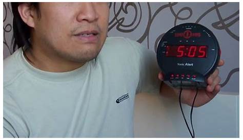 Product Review: Sonic Bomb Alarm Clock - YouTube