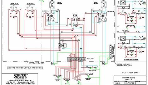 diagram for control panel circuit