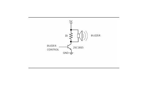 buzzer circuit diagram explanation