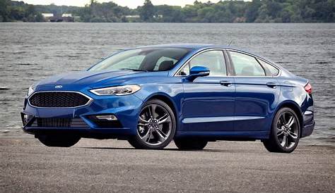 blue ford fusion 2018