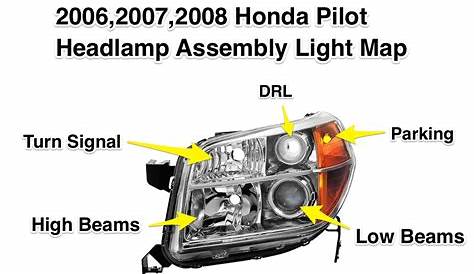 2011 honda pilot headlight bulb number
