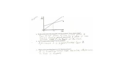 constant velocity problems worksheet