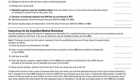 simplified method worksheets 2022