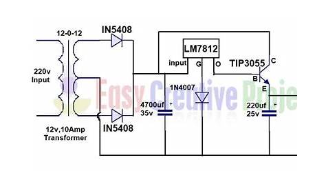 How to make 12v and 10amp power supply easy at home