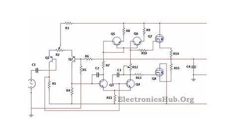 MOSFET Power Amplifier Circuit Principle - EEWeb