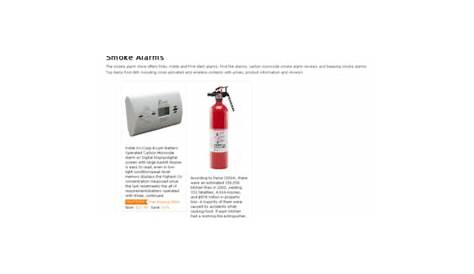 Mario Blog: Firex Smoke Alarm Instruction Manual