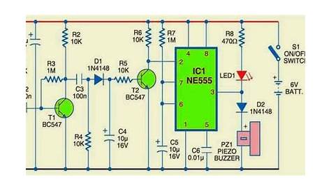 do it by self with wiring diagram: 555 Ic Buzzer Circuit