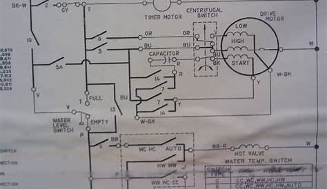 kenmore dryer schematic diagram