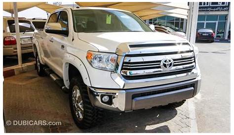 Toyota Tundra 1794 Edition for sale: AED 200,000. White, 2016