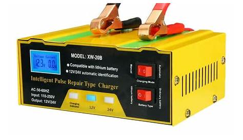 manual automotive battery charger
