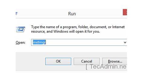 How to Install IIS on Windows 8 - TecAdmin.net