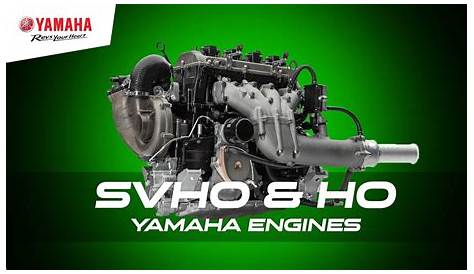 1.8 litre SVHO & HO Yamaha WaveRunner Engines - YouTube