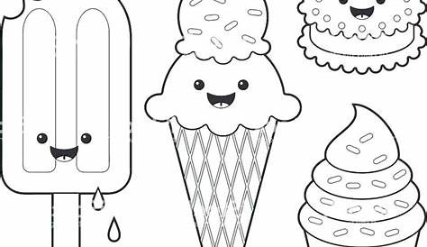 Get This Ice Cream Coloring Pages for Toddlers 339c
