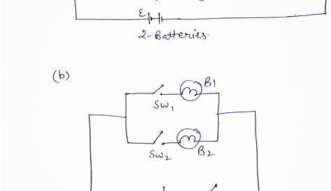 [Solved] Part 2: Draw a diagram of the following circuits. 8. Draw a