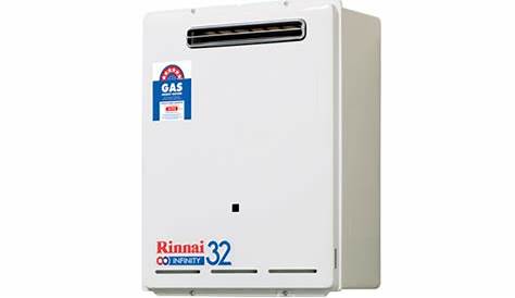 Infinity 32 - Continuous Flow Hot Water System - Rinnai Australia
