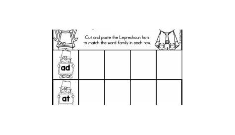 st patrick's day kindergarten worksheets