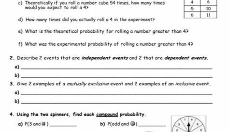 Solved Fre- 1 PROBABILITY & STATS Unit Review Worksheet 1. | Chegg.com