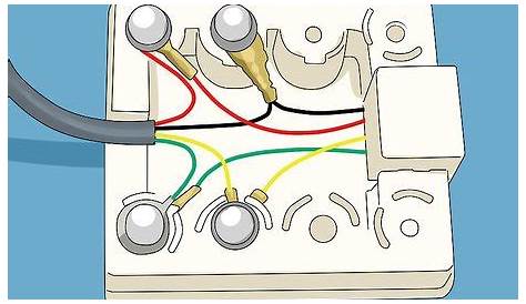 Landline Dsl Phone Jack Wiring Diagram / How To Wire A Telephone Jack