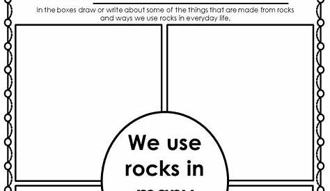 Drop The Rock Worksheet