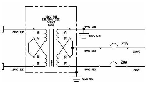 120v 24v Transformer Wiring Diagram Schematic