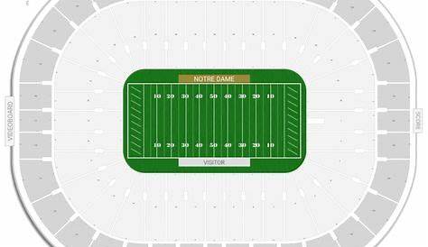 notre dame stadium in 2020 | Seating charts, Notre dame, Paul brown stadium