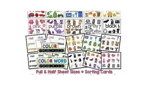 Color Anchor Charts for Little Learners by Little Bird Kindergarten
