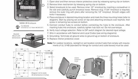 Intermatic Timer Switch Wiring Diagram - Wiring Diagram Pictures