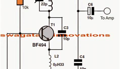simple fm radio receiver circuit diagram
