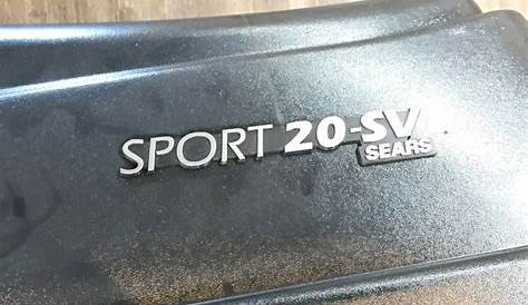 sears sport 20 sv cargo carrier parts