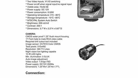 pin security camera wiring diagram