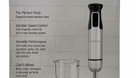 Cuisinart Smart Stick Variable Speed Hand Blender - Walmart.com