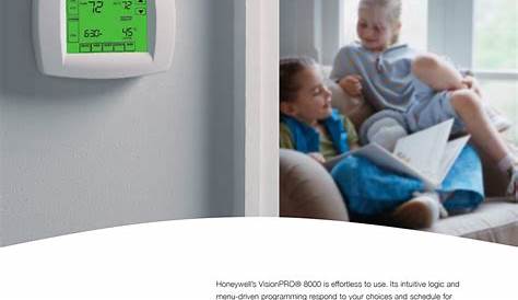 HONEYWELL VISIONPRO 8000 BROCHURE Pdf Download | ManualsLib