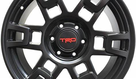 17 Inch Toyota Tacoma TRD Pro Sema Style Wheels Matte Black – TRD Style