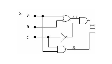 logic gate circuit diagram examples