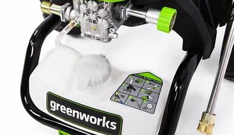 greenworks pressure washer 2000 manual