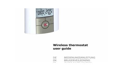 amazon thermostat manual pdf