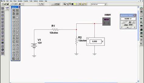 Introducción al programa simulador de circuitos electrónicos "Multisim
