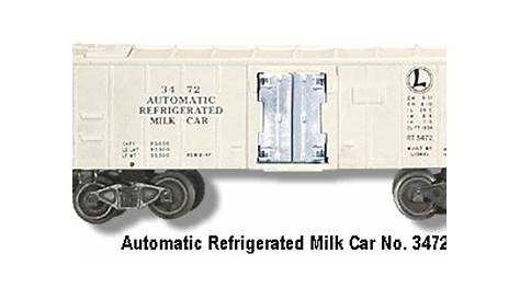 lionel automatic milk car