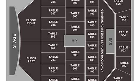 world cafe live seating chart