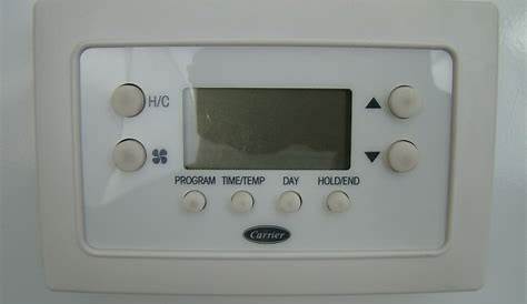 Carrier Wireless Thermostat Manual