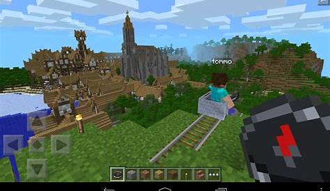 Minecraft Pocket Edition Updated To Version 0.8.0 With Minecarts