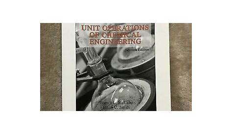 unit operations of chemical engineering 7th edition pdf