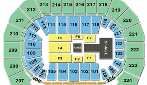 intrust arena seating chart