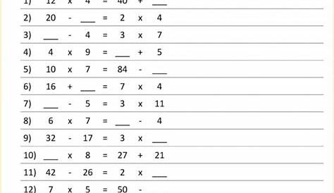 7th Grade Algebraic Equations Worksheet Uncategorized : Resume Examples