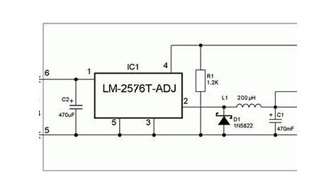 lm2576 internal circuit diagram