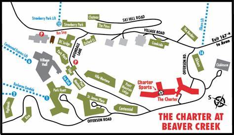 the charter beaver creek map