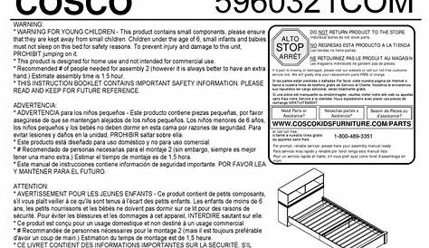 Cosco 22253atm3 User Manual