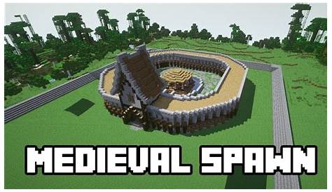 Minecraft Server Spawn - Medieval Spawn - Part 1 - YouTube
