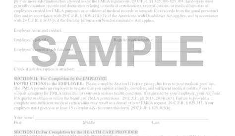 FMLA Form WH-380-E | Create and Download | PDF | Word | FormSwift