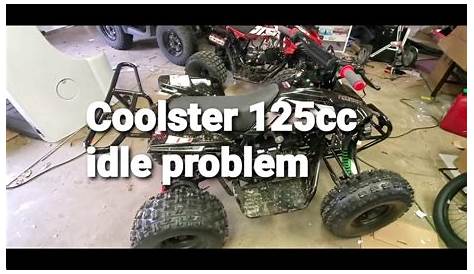Fixing Coolster 125cc atv idle problem - YouTube